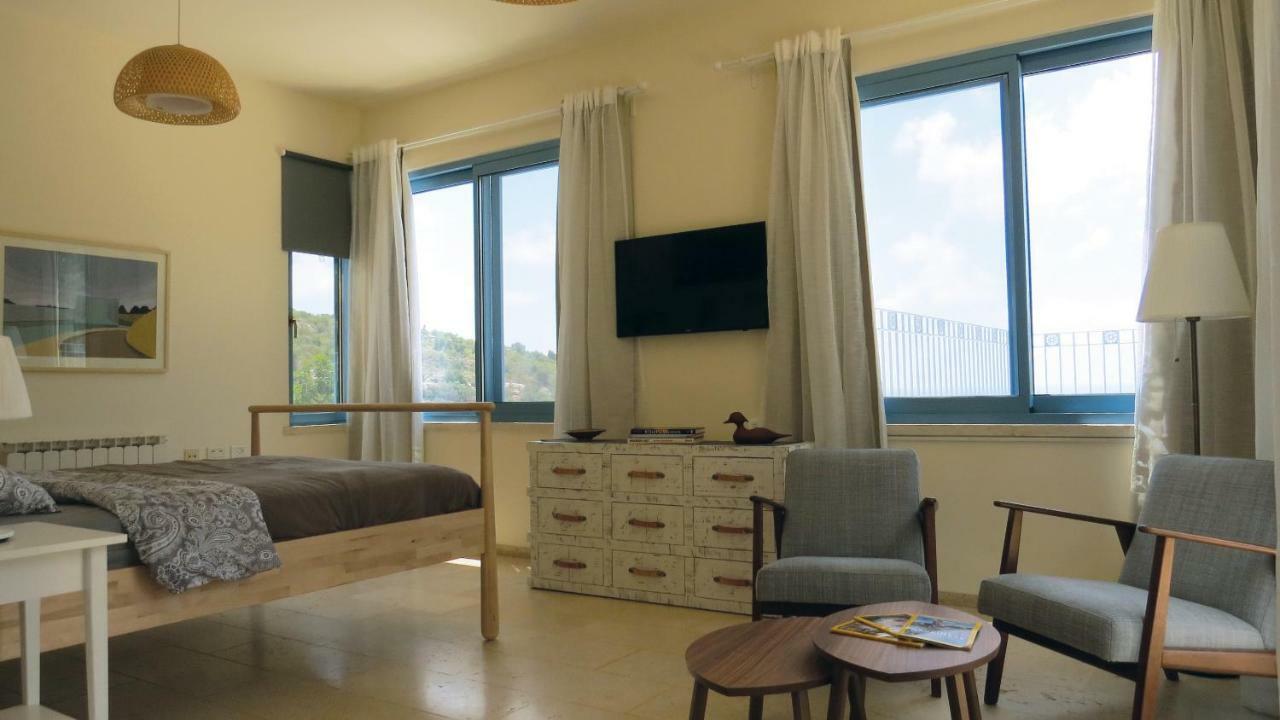 Artsea Studio Apartment With Sea View Ein Hod Eksteriør billede
